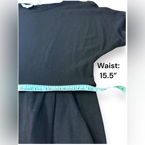 Boden Classic Black Short Sleeve Midi Dress with Pockets Versatile Size 10 - Picture 8 of 9